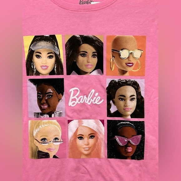 New! Barbie Graphic Tee Shirt - Picture 2 of 5
